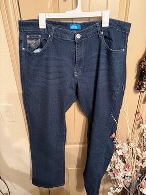 DKin Dark Blue Denim Jeans